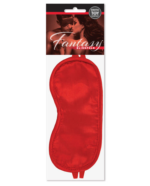 Erotic Toy Company Satin Fantasy Blindfold - Red