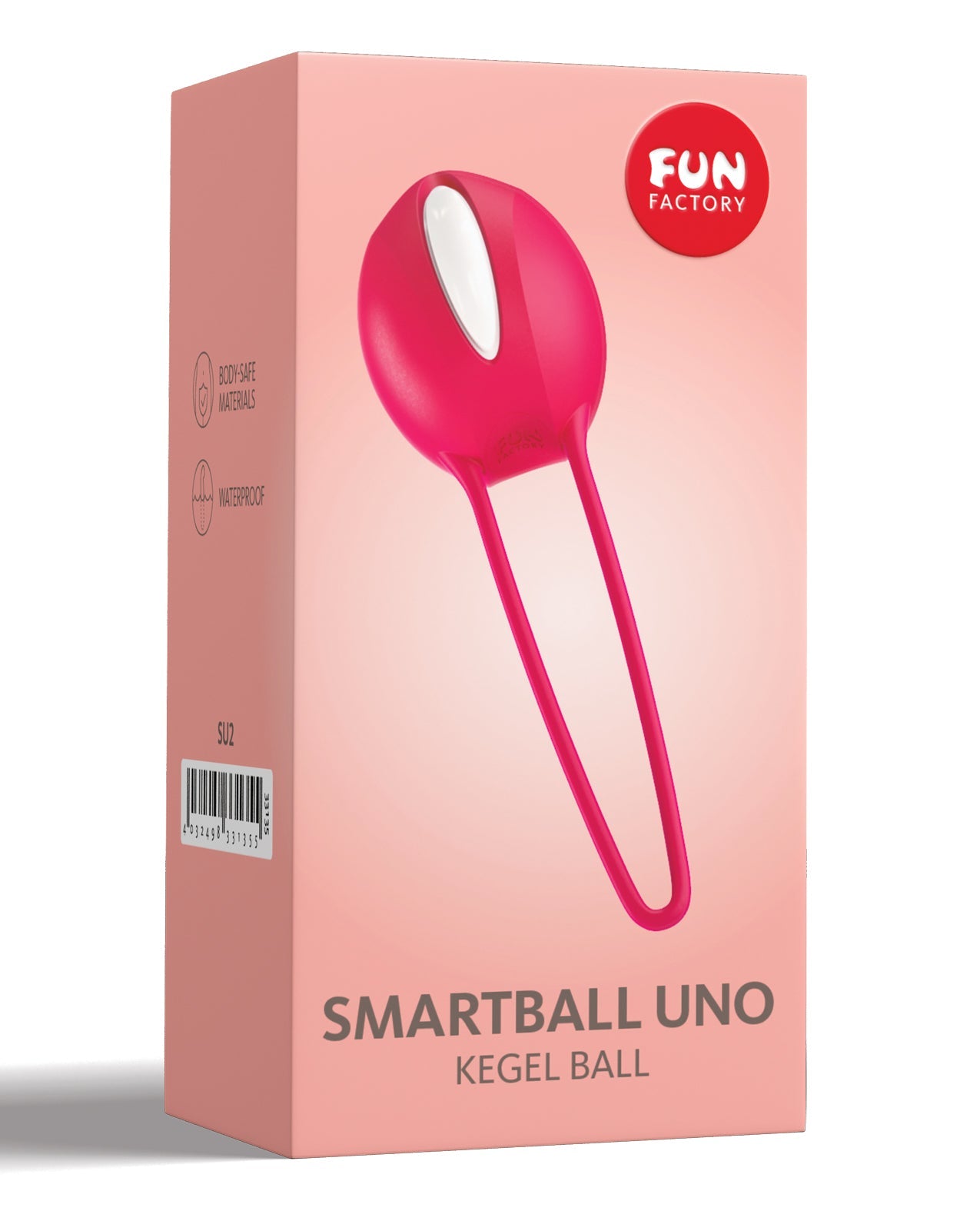 Fun Factory Smartballs Uno - White/India Red