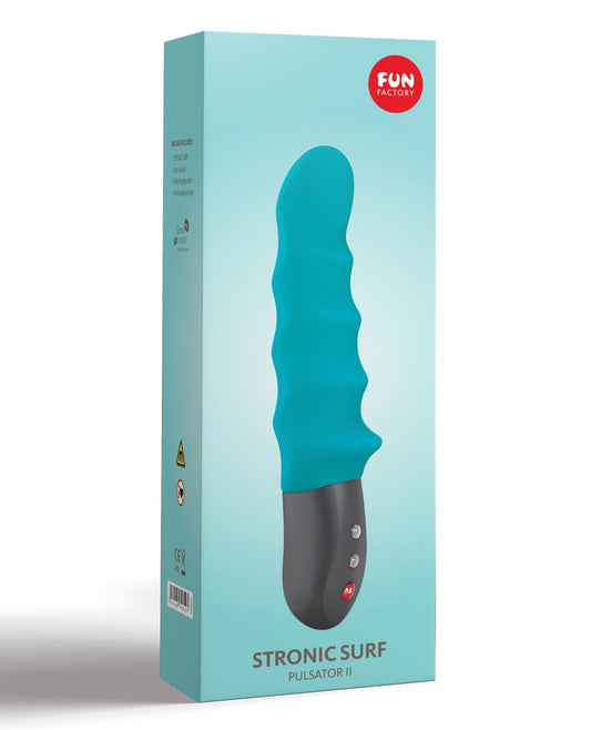 Fun Factory Stronic Surf Wavy Vibrator - Petrol