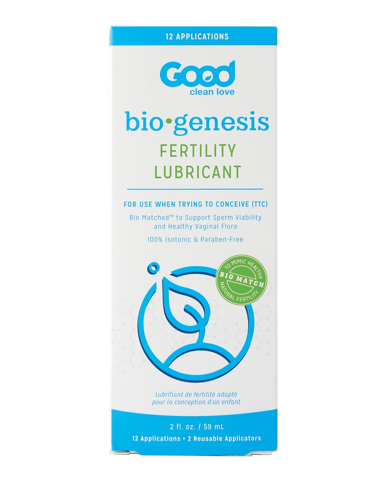 Good Clean Love BioGenesis Fertility Lubricant - 2 oz