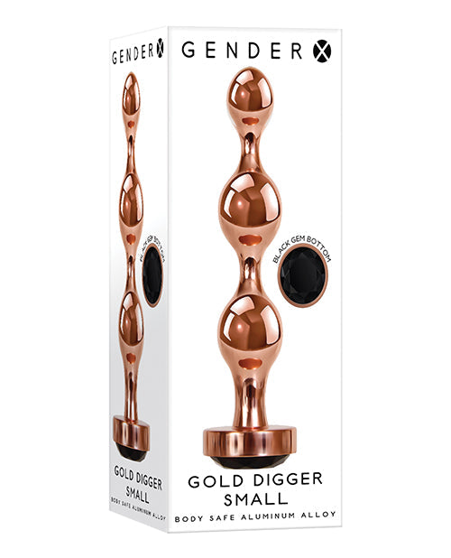 Gender X Gold Digger Small - Rose Gold/Black