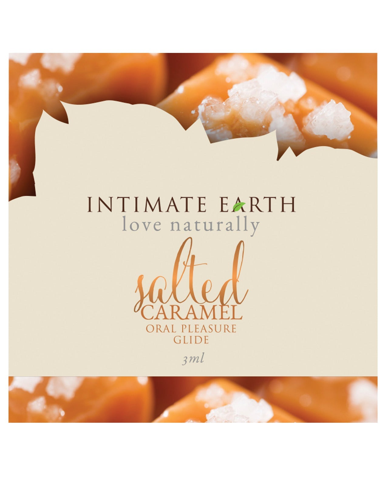 Intimate Earth Oil Foil - 3ml Salted Caramel