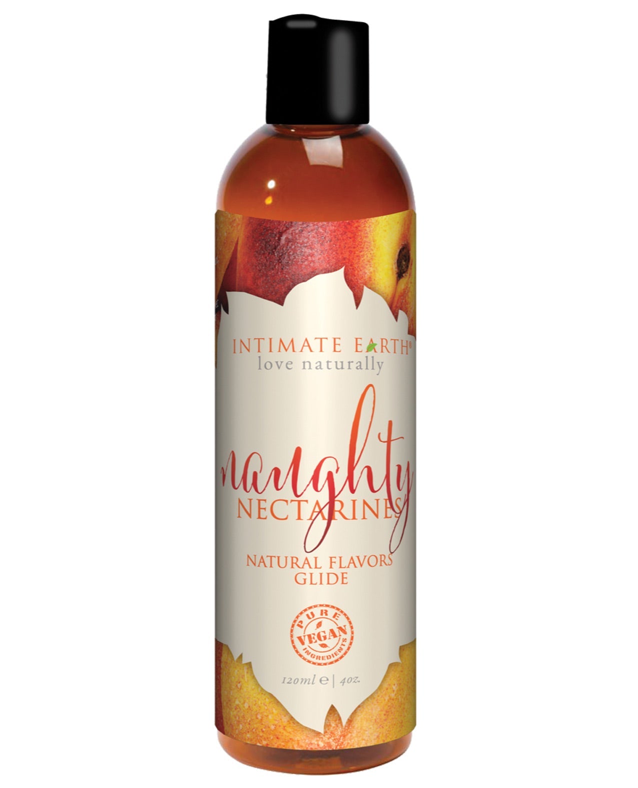 Intimate Earth Natural Flavors Glide – 120 ml Naughty Peaches
