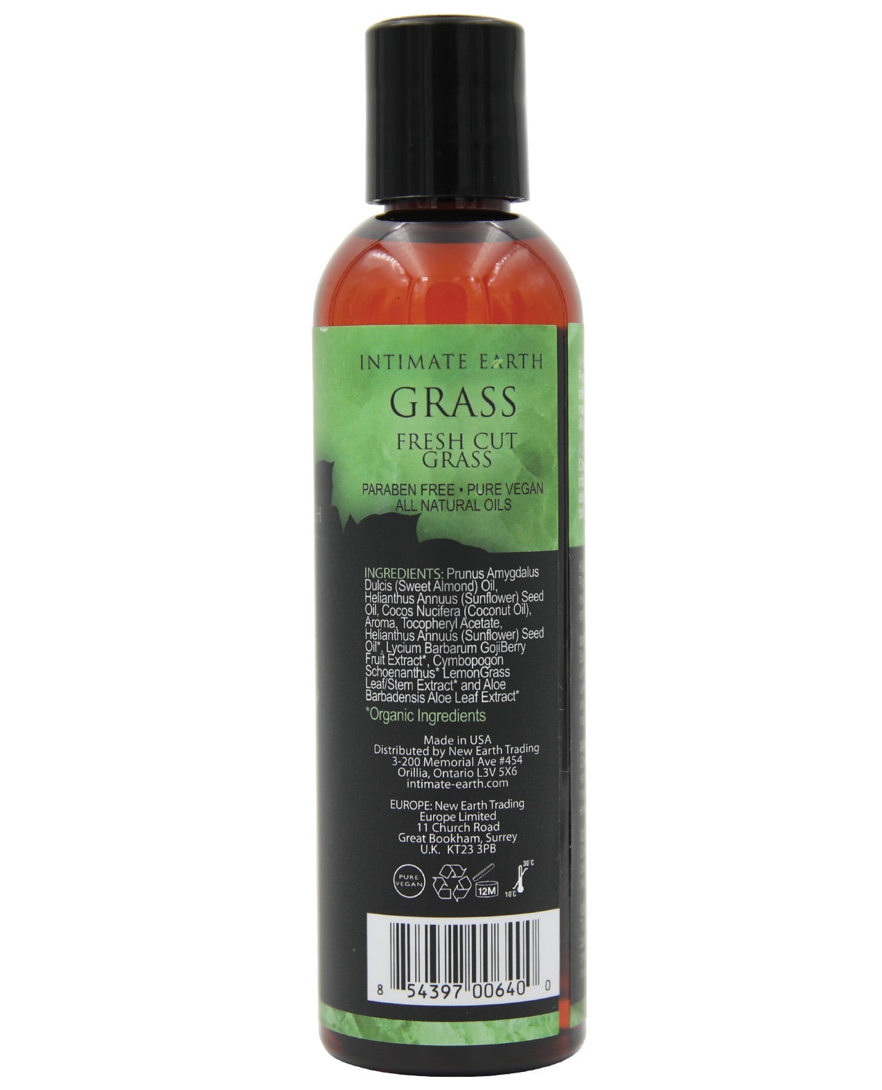 Intimate Earth Massage Oil - 120 ml Grass