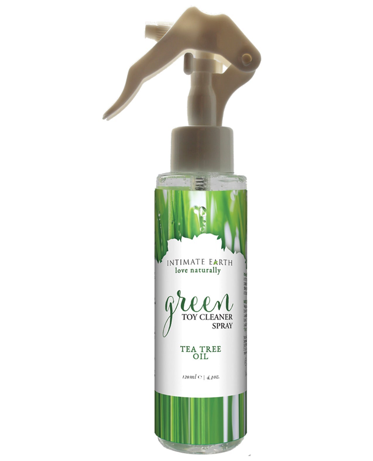 Get Intimate Earth Toy Cleaner Spray - 4.2 oz Green Tea Tree Oil