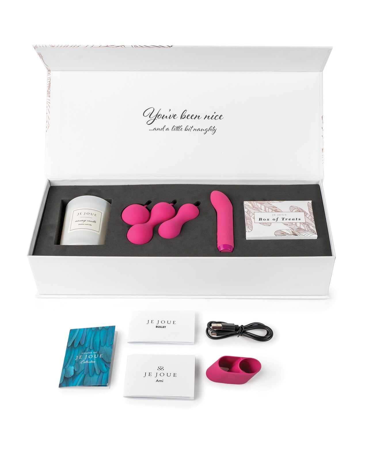 Je Joue The Naughty & Nice Collection Gift Set - Fuchsia