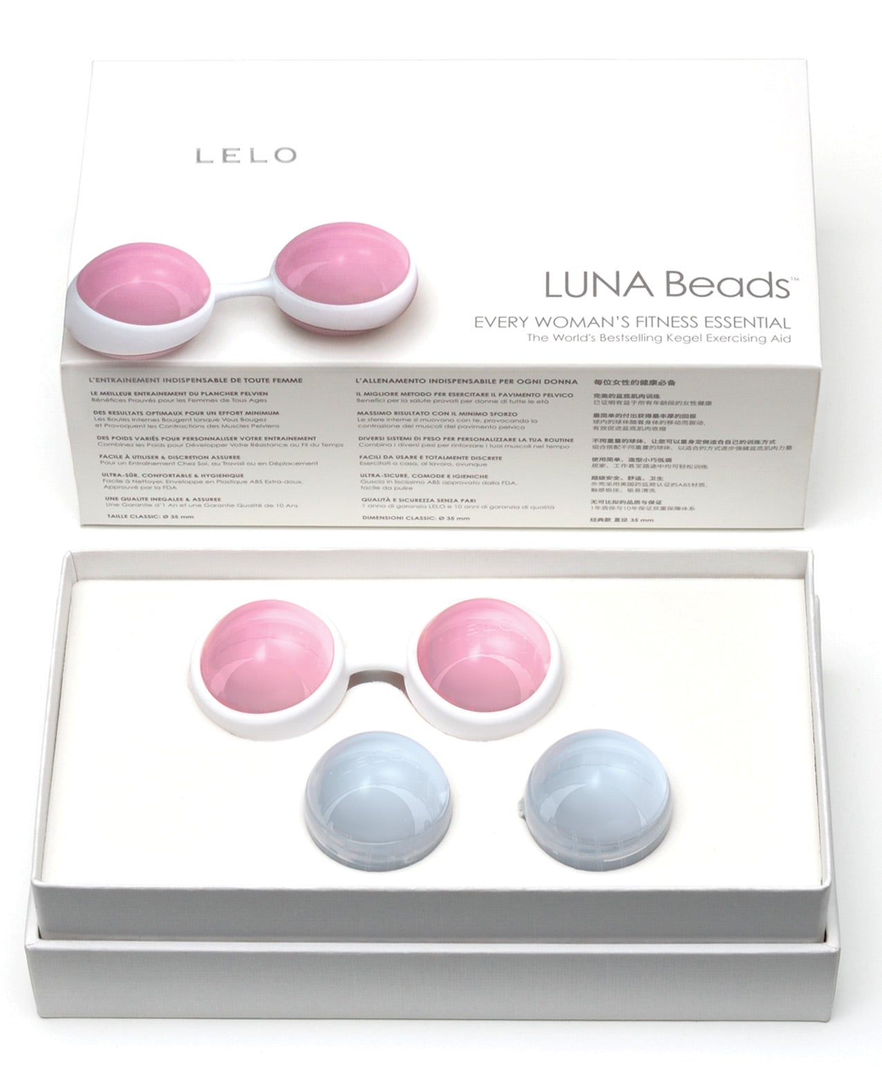 LELO Luna Bead - Pink & Blue