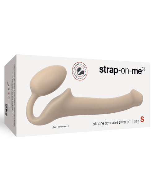 Strap on Me Silicone Bendable Strapless Strap on Small - Flesh