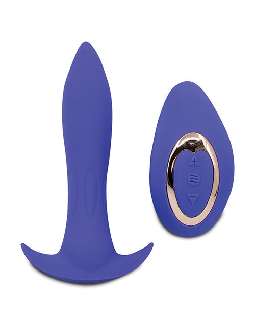 Nu Sensuelle Power Plug 20 Function Remote Control Butt Plug - Ultra Violet