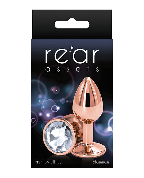 Rear Assets Rose Gold Small - Clear