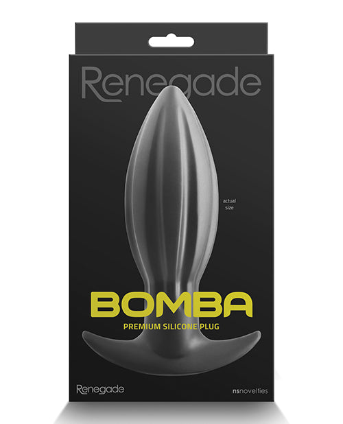 Renegade Bomba Medium Butt Plug - Black