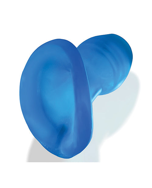 Oxballs Glowhole 1 Hollow Buttplug w/LED Insert Small - Blue Morph