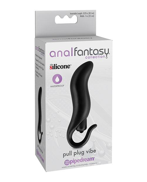 Anal Fantasy Collection Pull Plug Vibe - Black