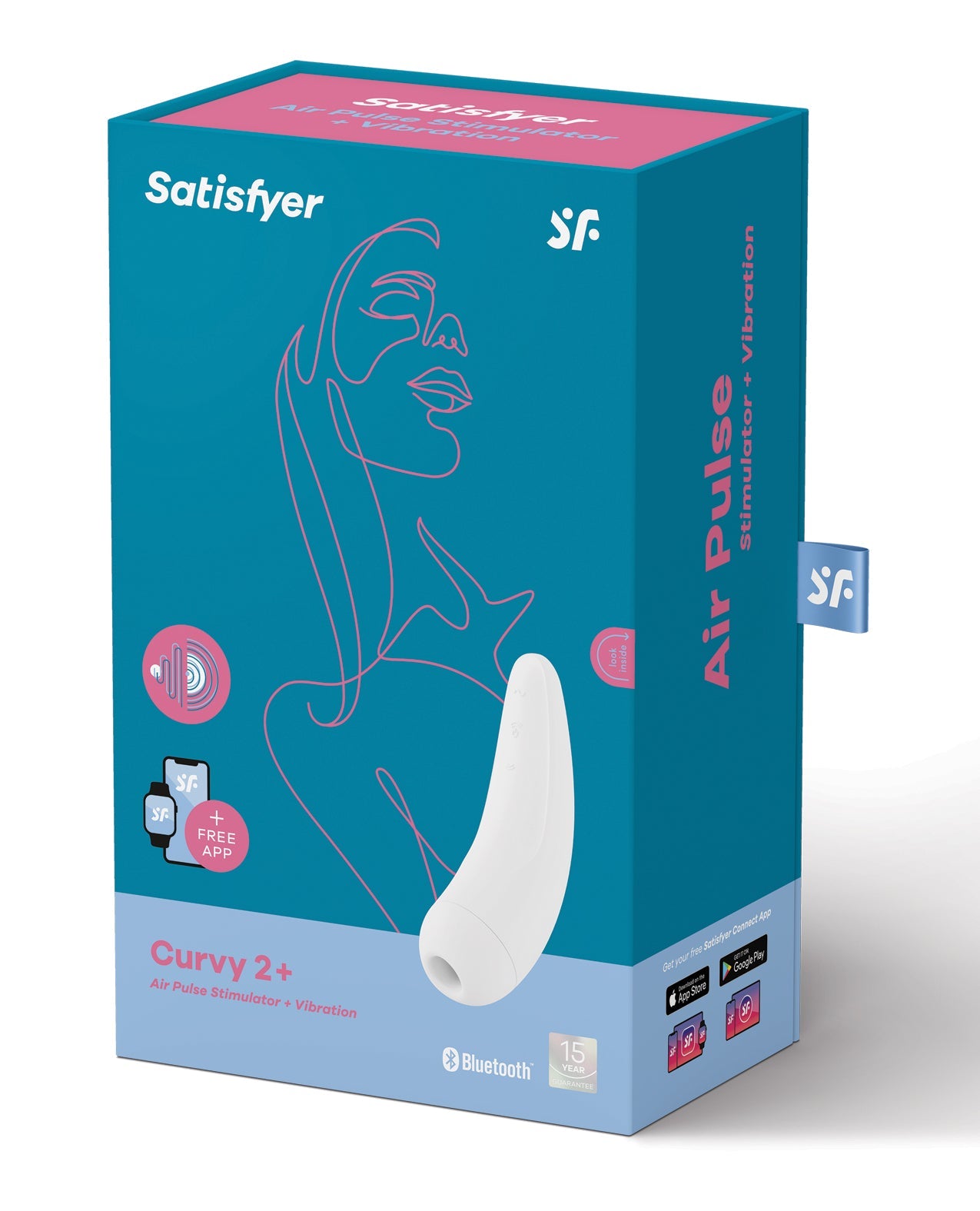 Satisfyer Curvy 2+ - White