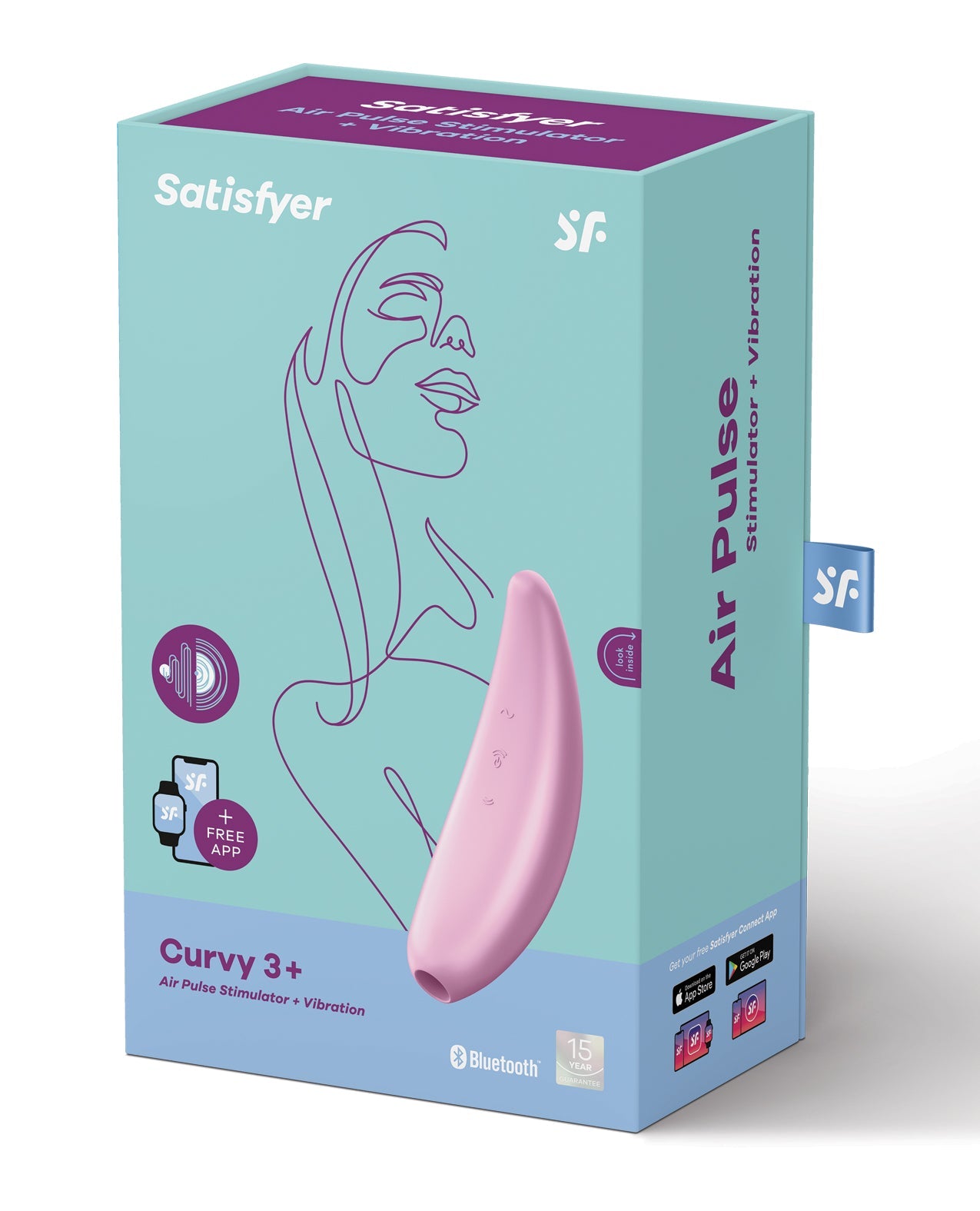 Satisfyer Curvy 3+ - Pink