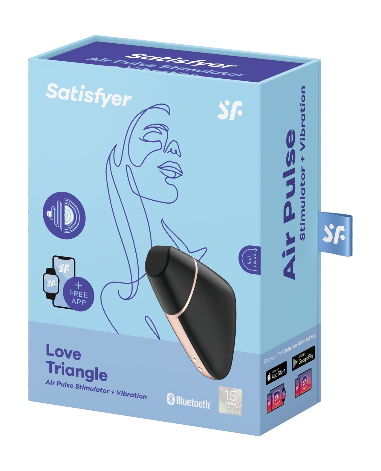 Satisfyer Love Triangle w/App - Black