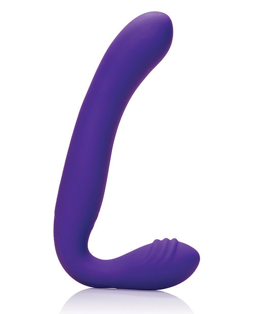 Love Rider Rechargeable Strapless Strap On - Purple