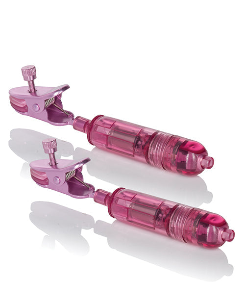 One Touch Micro Vibro Clamps - Pink