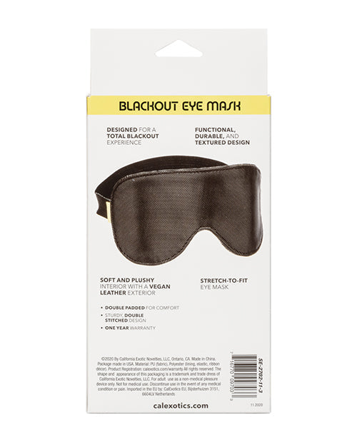 Boundless Blackout Eye Mask - Black