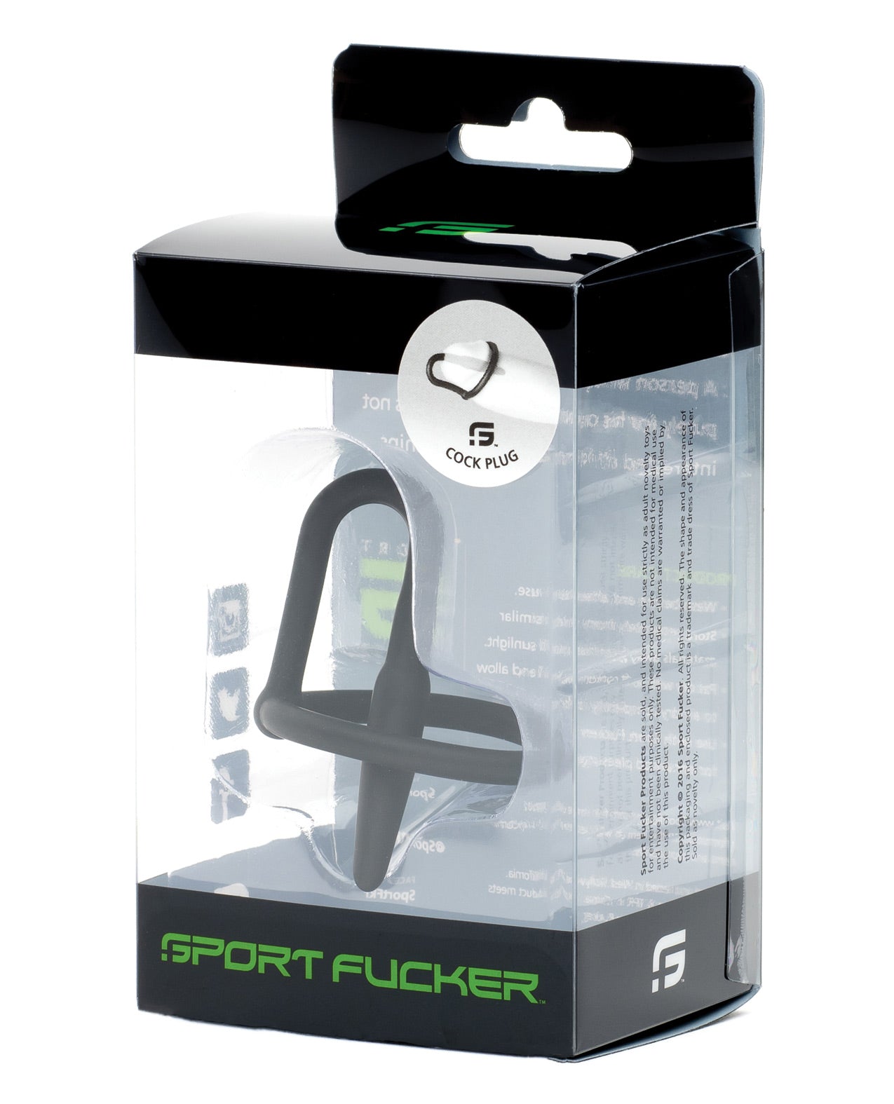 Sport Fucker Cock Plug - Black