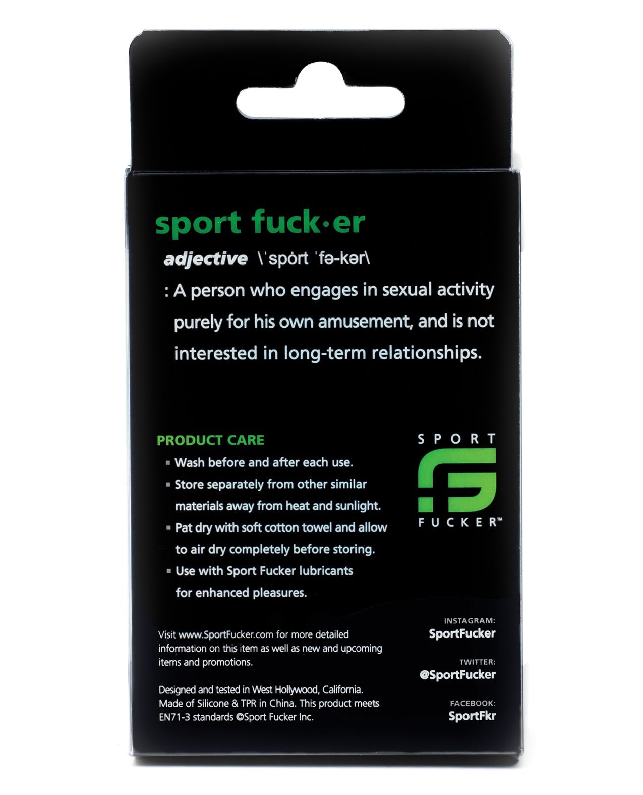 Sport Fucker Cum Stopper 2.0 - Blue