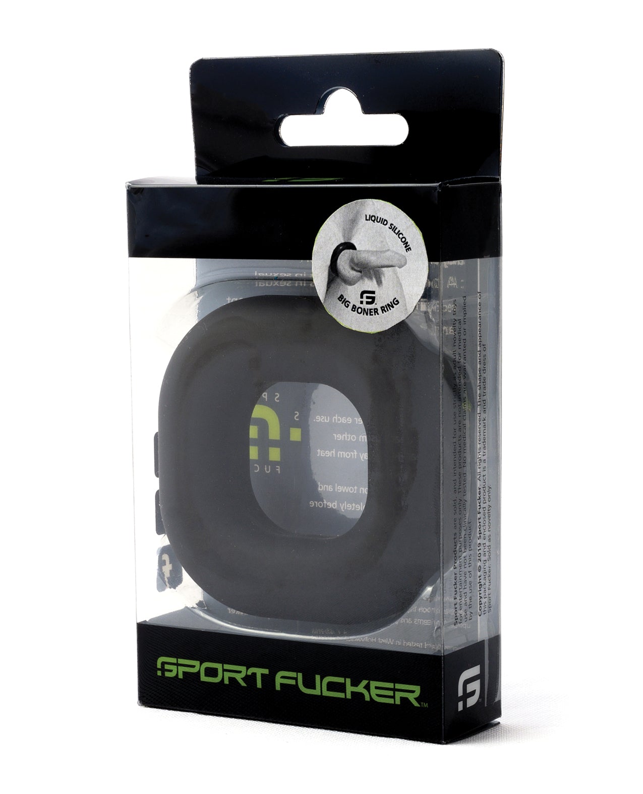 Sport Fucker Big Boner Ring - Black