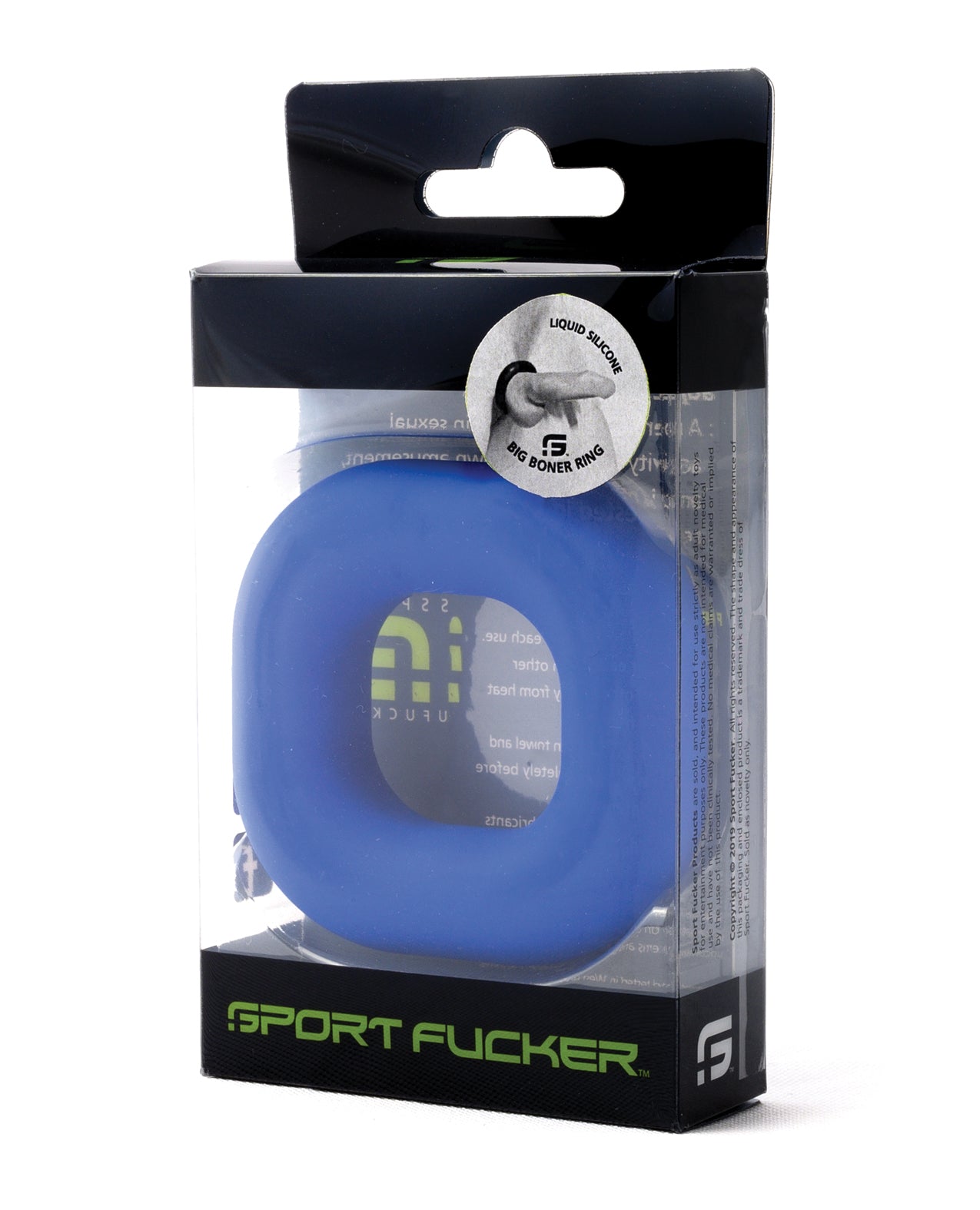 Sport Fucker Big Boner Ring - Blue