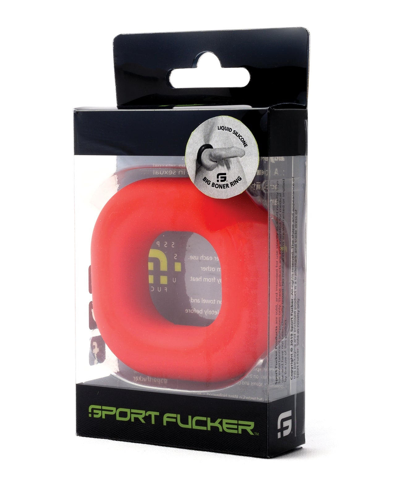 Sport Fucker Big Boner Ring - Red