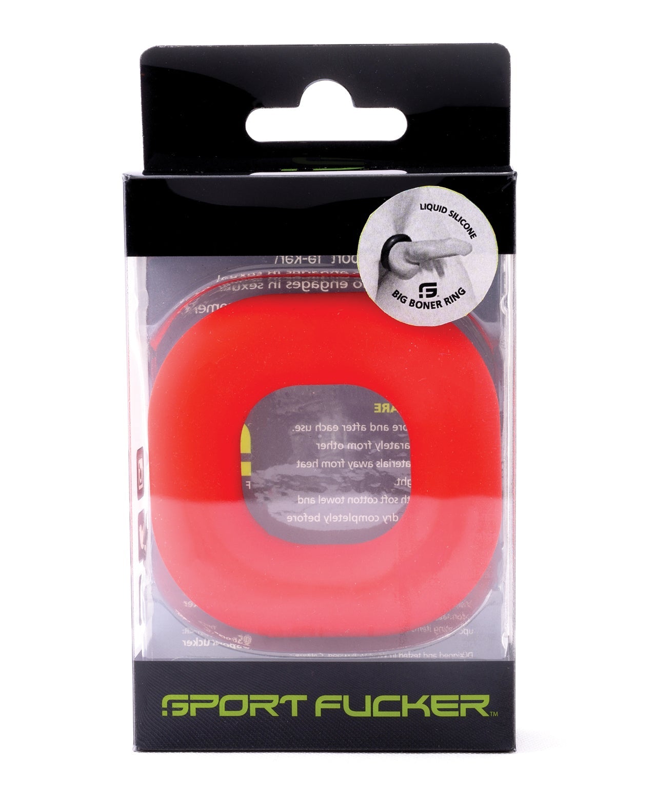 Sport Fucker Big Boner Ring - Red