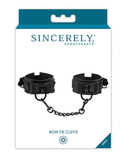Sincerely Bow Tie Cuffs
