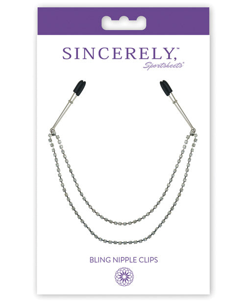 Sincerely Bling Nipple Clips