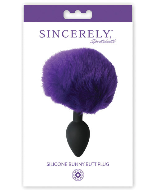 Sincerely Silicone Bunny Butt Plug