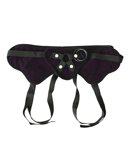 Plus Size Beginners Strap On Harness - Purple