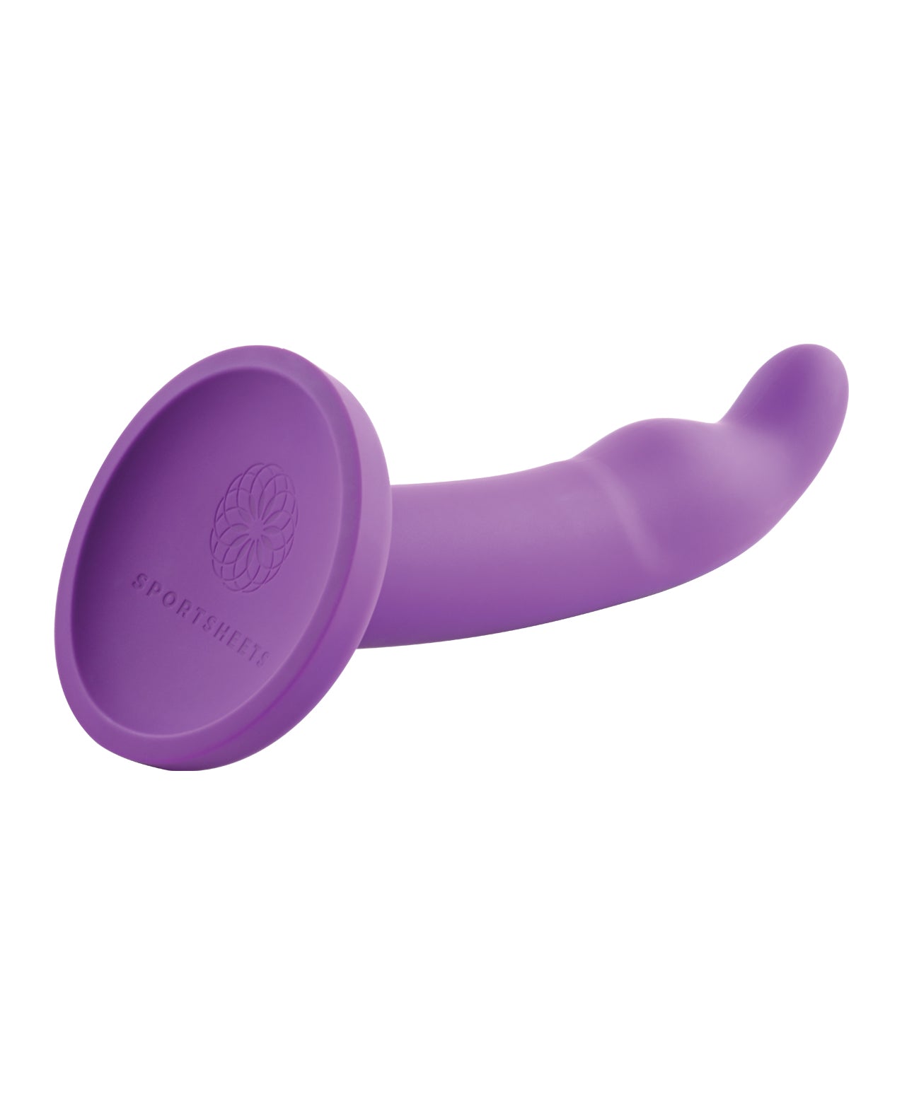 Sportsheets Astil 8" Silicone G Spot Dildo - Purple