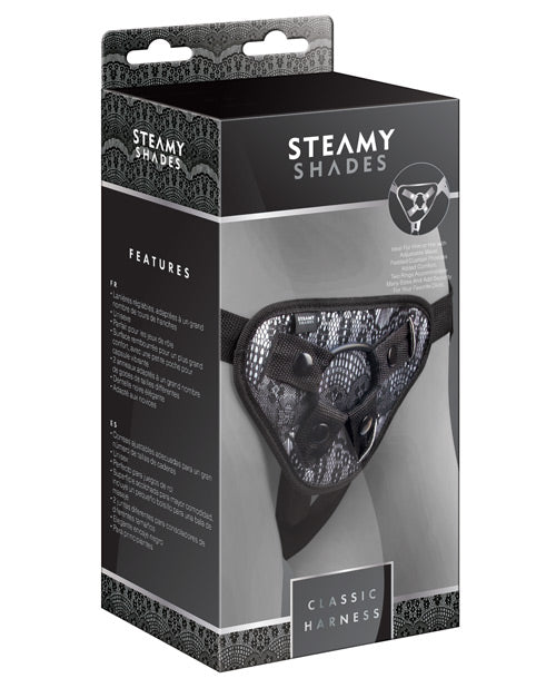 Steamy Shades Classic Harness - Black/White