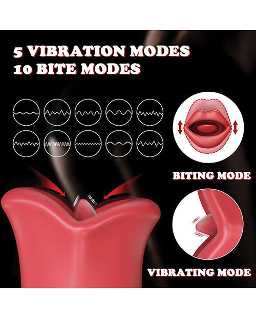 Big Bite Mouth Vibration & Biting - Red