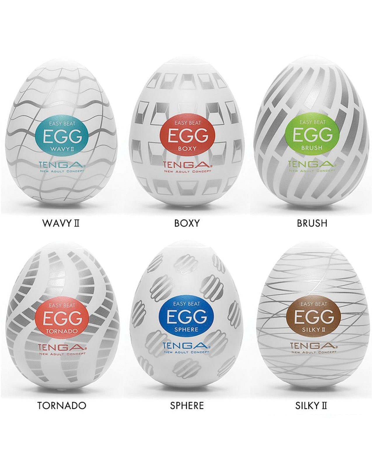 Tenga Egg Variety Display - Standard P