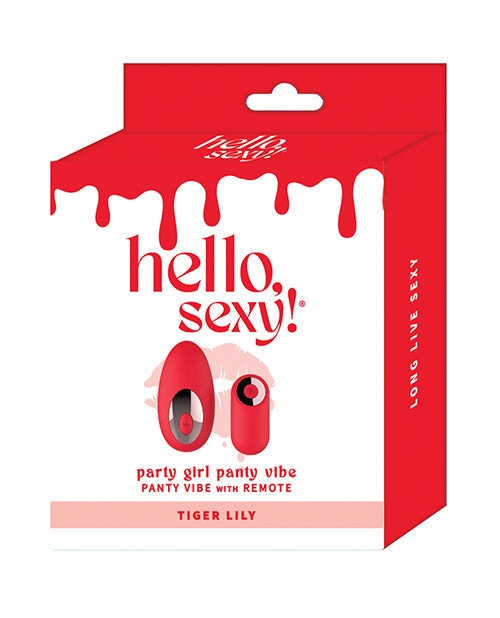Hello Sexy! Party Girl Pany Vibe - Tiger Lily