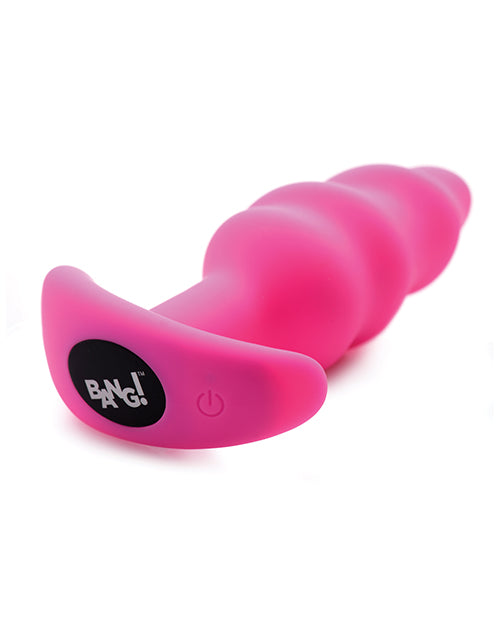 Bang! Vibrating Butt Plug w/Remote Control - Pink