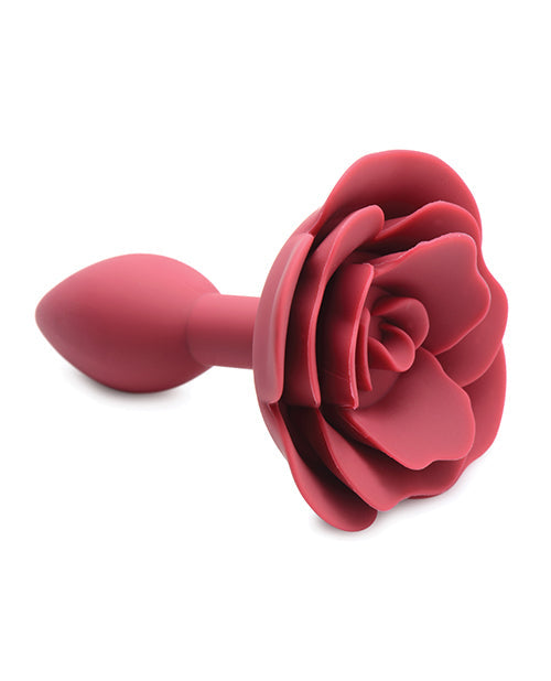 Booty Bloom Silicone Rose Anal Plug - Small