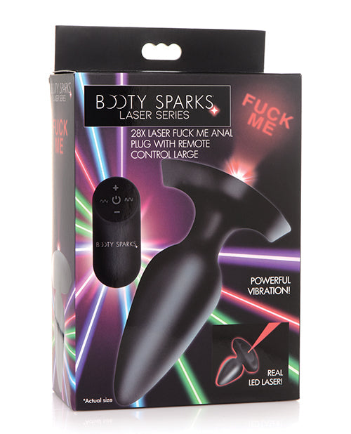 Booty Sparks Laser Fuck Me Anal Plug w/Remote - Large